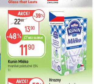Kunín Mléko