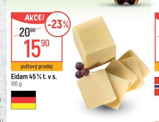 Eidam 45% t. v s.
