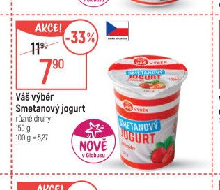 Váš výběr Smetanový jogurt 150 g