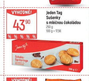 Jeden Tag Sušenky s mléčnou čokoládou