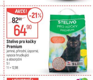 Stelivo pro kočky Premium