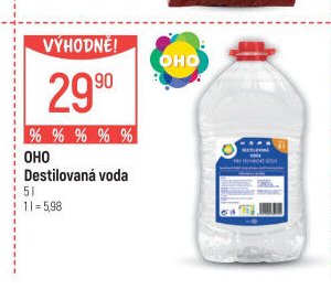 OHO Destilovaná voda