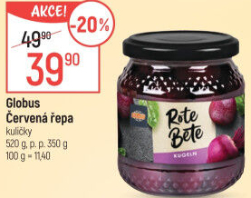Červená řepa Globus