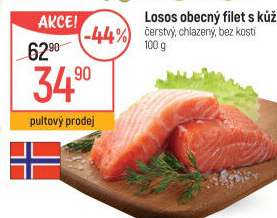Losos obecný filety