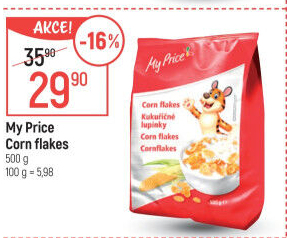Lupínky cornflakes My Price