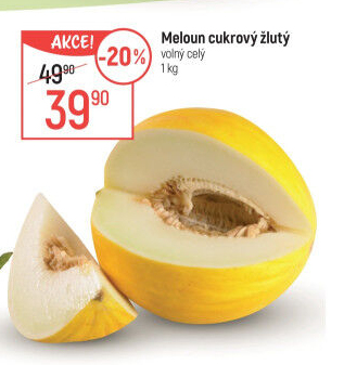 Meloun cukrový žlutý