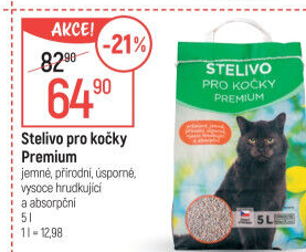 Stelivo pro kočky Premium Globus