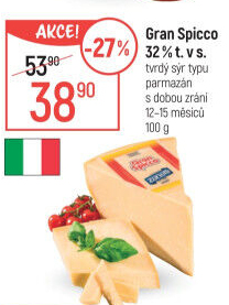 Sýr Gran Spicco 32%