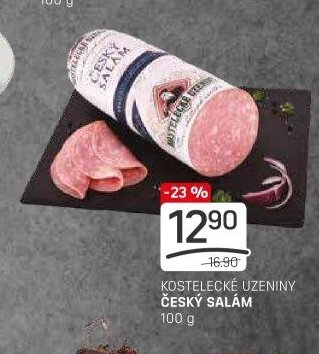 KOSTELECKÉ UZENINY ČESKÝ SALÁM