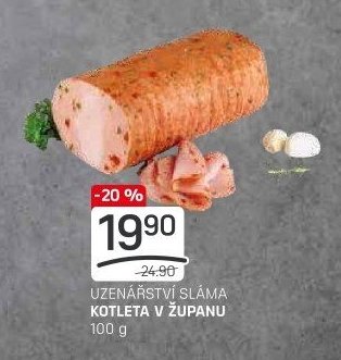 UZENÁŘSTVÍ SLÁMA KOTLETA V ŽUPANU
