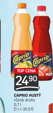 Nápojový koncentrát Caprio hustý