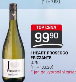 Prosecco Frizzante I Heart