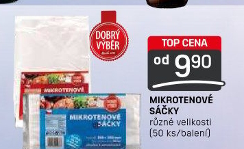 Sáčky mikrotenové Dobrý Výběr