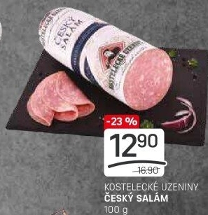 Salám český Kostelecké uzeniny