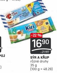 Sýr a křup Veselá kráva