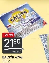 Sýr Balsýr Mlékárna Žirovnice