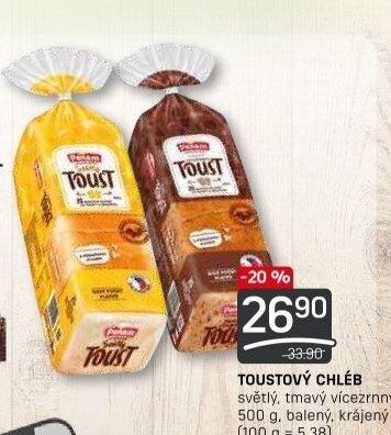 Toustový chléb Penam