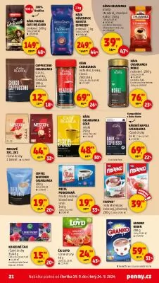 akční leták Penny Market 19.9.2024-24.9.2024