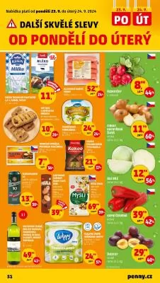 akční leták Penny Market 19.9.2024-24.9.2024