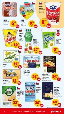 akční leták Penny Market 19.9.2024-24.9.2024