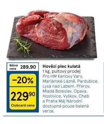 Hovězí plec kulatá