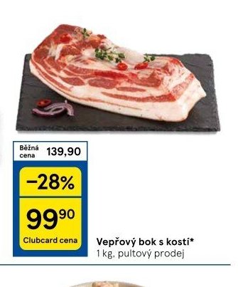 Vepřový bok s kostí