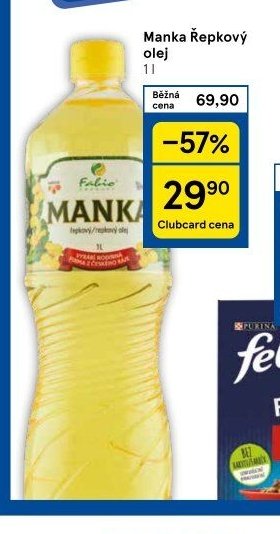 Manka Řepkový olej