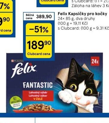 Felix Kapsičky pro kočky