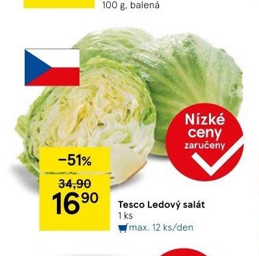 Tesco Ledový salát