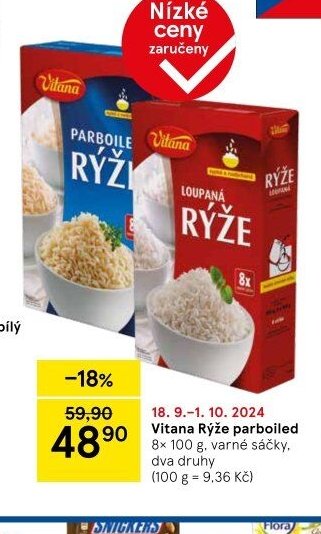 Vitana Rýže parboiled