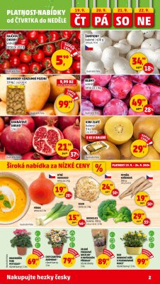 akční leták Penny Market 19.9.2024-24.9.2024