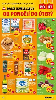 akční leták Penny Market 19.9.2024-24.9.2024