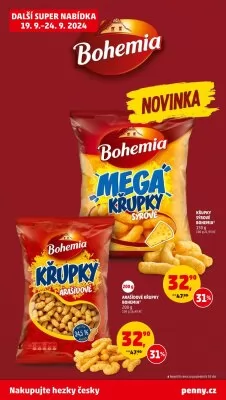 akční leták Penny Market 19.9.2024-24.9.2024