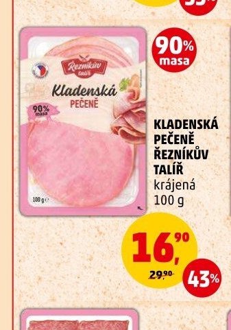 KLADENSKÁ PEČENĚ ŘEZNÍKŮV TALÍŘ