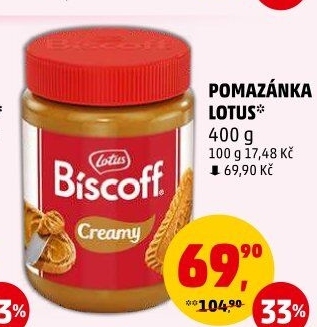 Pomazánka Biscoff Lotus