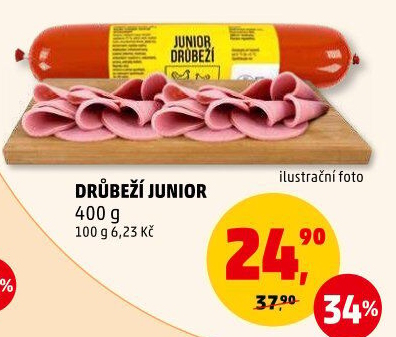 Salám drůbeží Junior