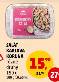 Saláty Karlova Koruna