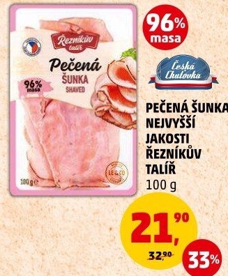 Šunka pečená nejvyšší jakosti Řezníkův talíř