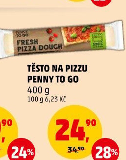 Těsto na pizzu Penny To Go