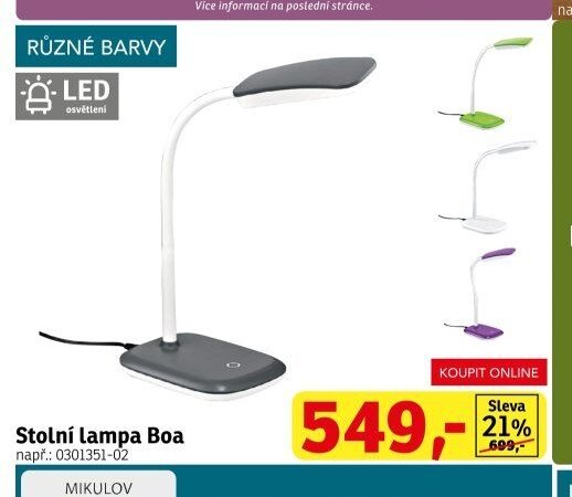 Stolní Lampa Boa