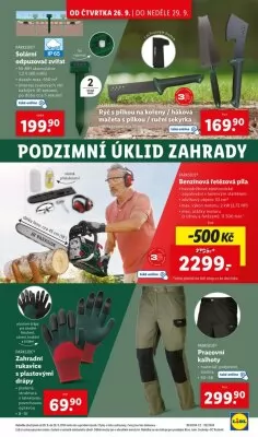 akční leták Lidl 23.9.2024-29.9.2024