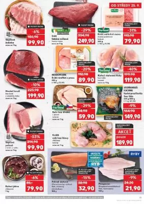 akční leták Kaufland 25.9.2024-1.10.2024