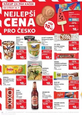 akční leták Kaufland 25.9.2024-1.10.2024