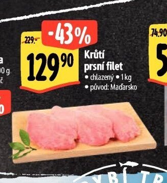 Krůtí prsní filet