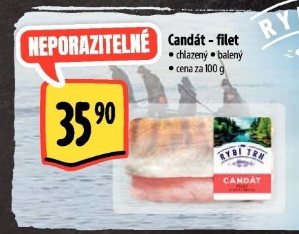 Candát - filet