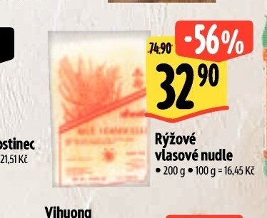 Rýžové vlasové nudle