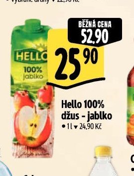 Hello 100% džus - jablko