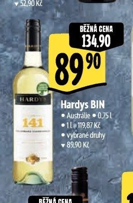 Hardys BIN
