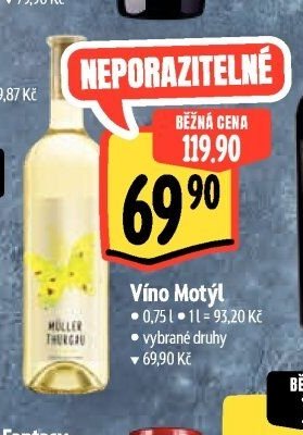 Vino Motýl