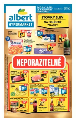 akční leták Albert 25.9.2024-1.10.2024